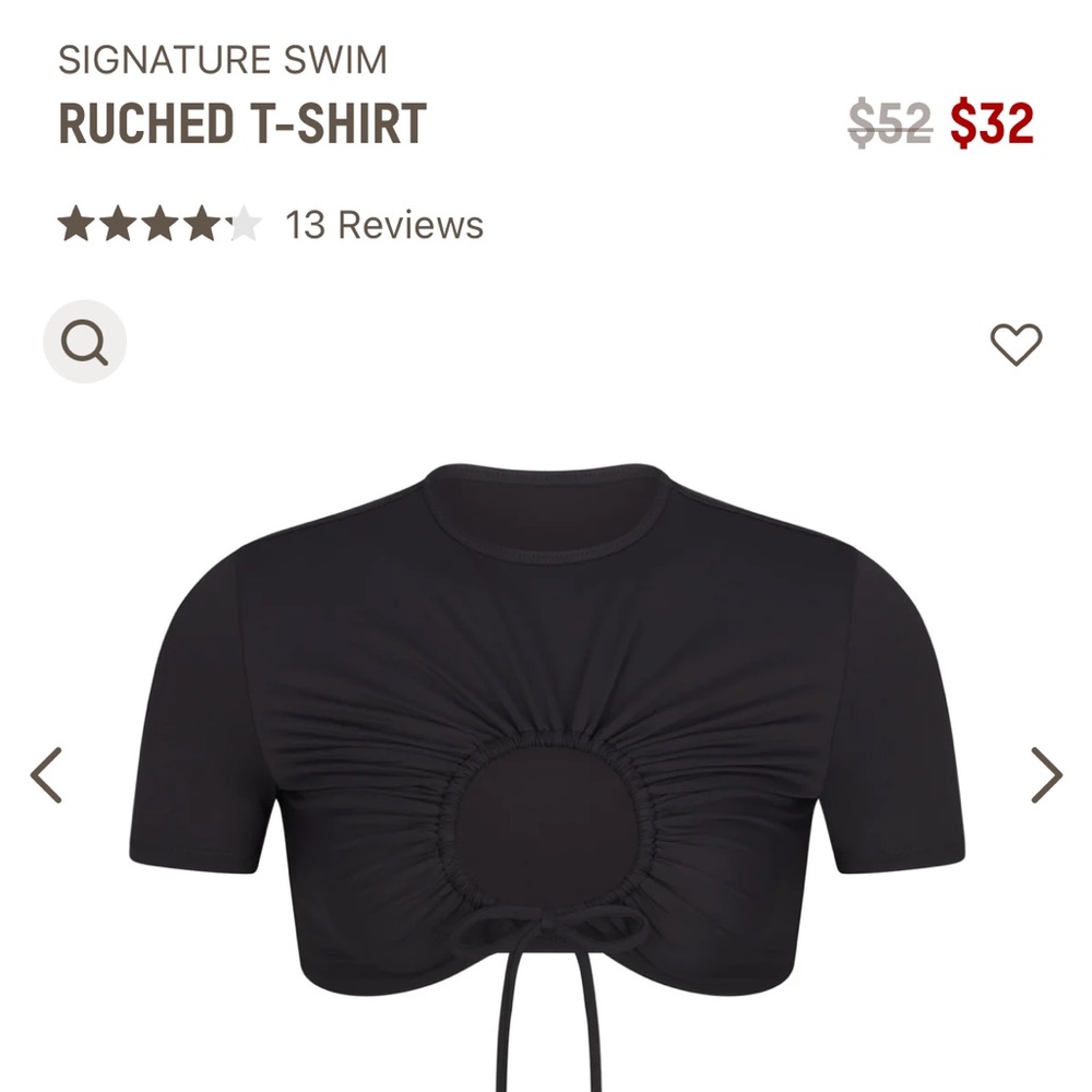 Skims bikini top